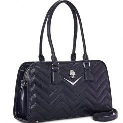 Lux De Ville Hellraiser Tote Black And Midnight Sparkle