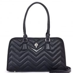 Lux De Ville Hellraiser Tote Black And Midnight Sparkle