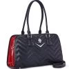 Lux De Ville Hellraiser Tote Black And Red Venom Sparkle Bags & Backpacks