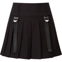 Killstar Analog Mini Skirt