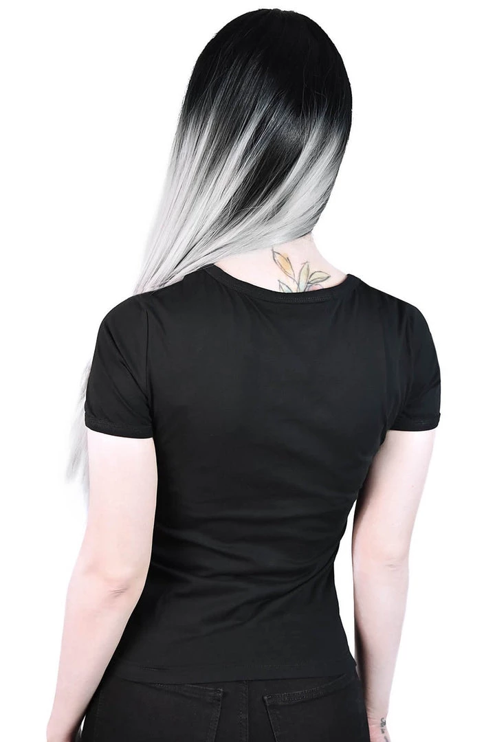 Killstar Forever Young Ringer Top Women's Stuff 4 Killstar Forever Young Ringer Top Women's Stuff