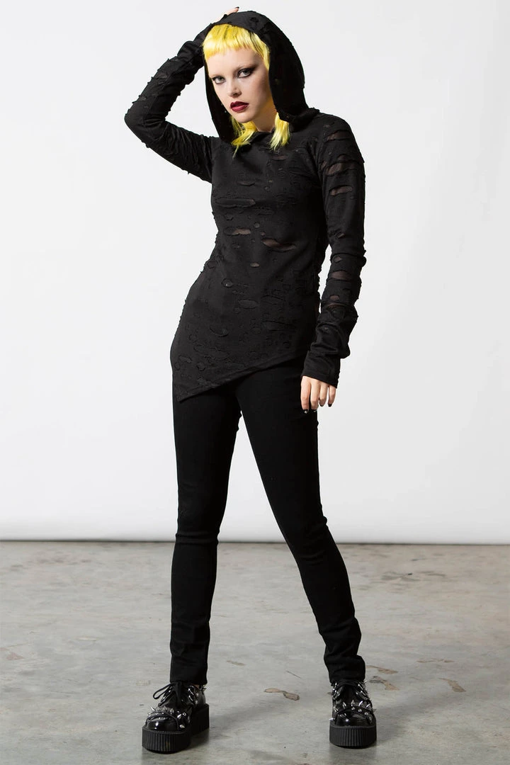 Killstar Women's Stuff Infernia Hooded Top 4 Killstar Women's Stuff Infernia Hooded Top