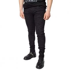 Kreepsville666 Death Repeat Black Skinny Jeans Men's Stuff