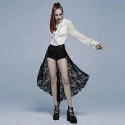 Punk Rave Gothic Coffin Shorts 15 Punk Rave Gothic Coffin Shorts