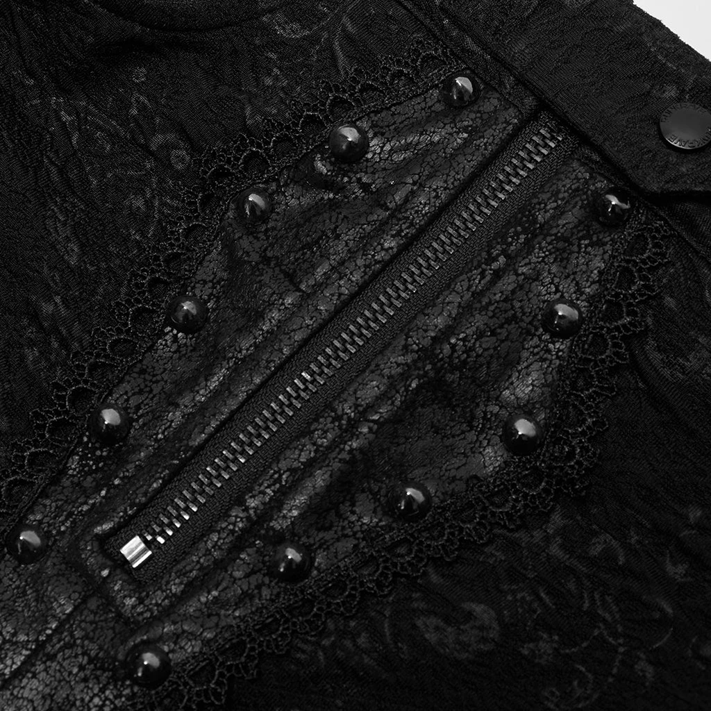 Punk Rave Gothic Coffin Shorts 8 Punk Rave Gothic Coffin Shorts