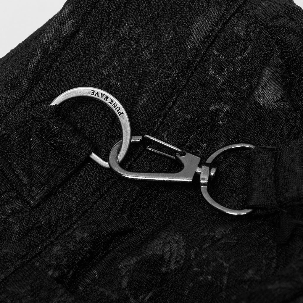 Punk Rave Gothic Coffin Shorts 9 Punk Rave Gothic Coffin Shorts