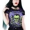 Killstar Kon-Tiki Tie Dye Top Plus Size