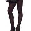 Leg Avenue Nylon Tights - Black