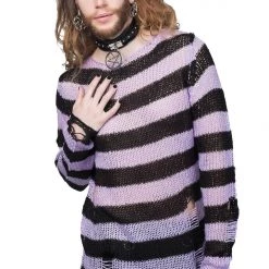 Killstar Lavender Mist Knit Sweater 12 Killstar Lavender Mist Knit Sweater