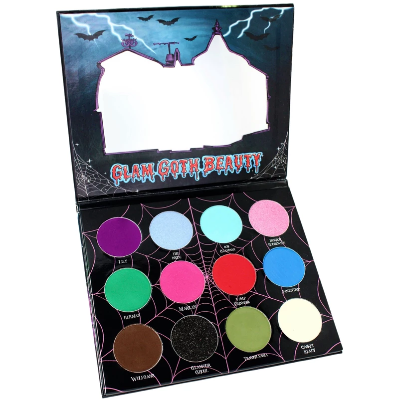 Glam Goth Beauty Lily Munstar Palette Hair And Makeup 4 Glam Goth Beauty Lily Munstar Palette Hair And Makeup
