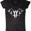 Lucky 13 VAMPY Modal/Cotton Scoop Neck Tee