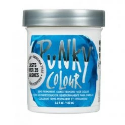 Punky Colour, Semi-Permanent Conditioning Hair Color, Lagoon Blue, 3.5 Fl Oz Hair And Makeup