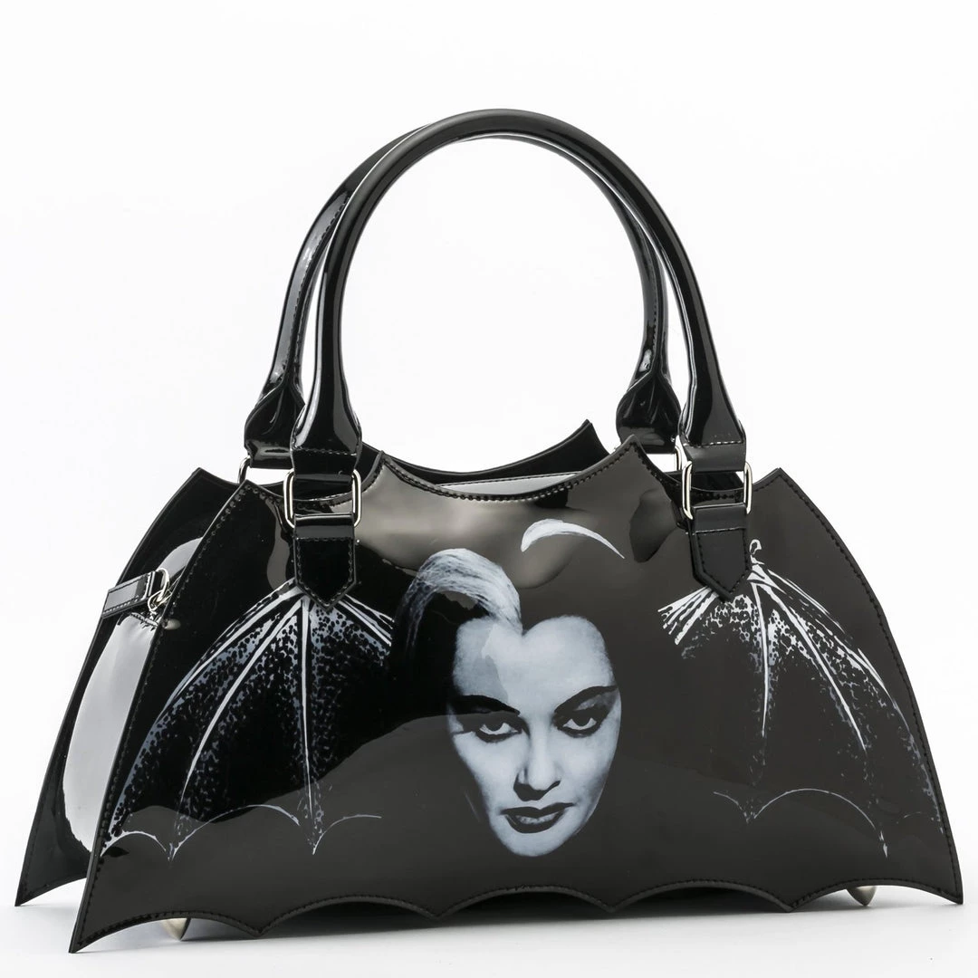 Rock Rebel Lily Bat Shaped Handbag 3 Rock Rebel Lily Bat Shaped Handbag
