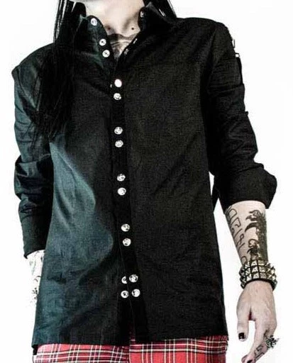 Lip Service Men's Stuff Rivet Head Work Shirt 3 Lip Service Men's Stuff Rivet Head Work Shirt