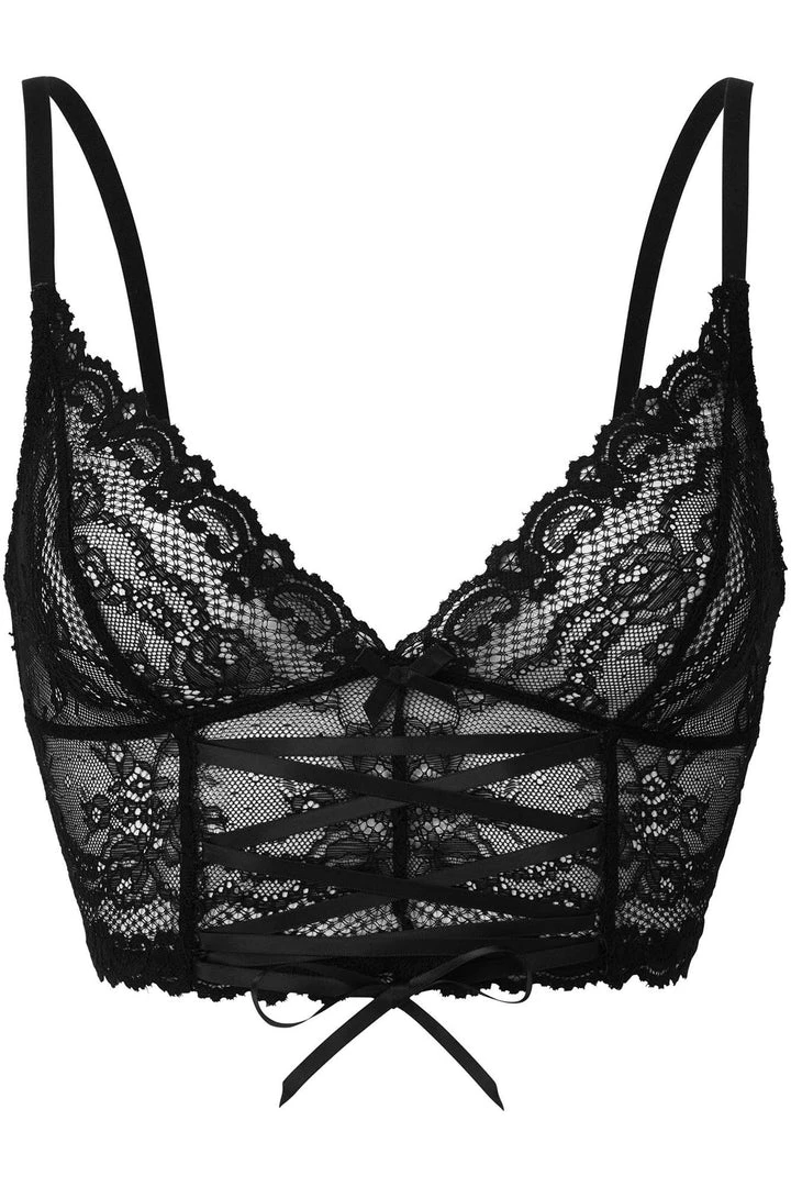 Killstar Women's Stuff Lovella Lace Bralet 5 Killstar Women's Stuff Lovella Lace Bralet
