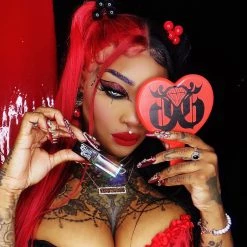 Glam Goth Beauty Lucky You - Matte Red Lipstick