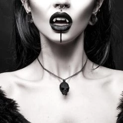 Rogue And Wolf Jewelry Blood Junkie Necklace In Black