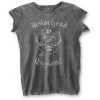 Rock Off Trade Motorhead England Women's Burn Out T-Shirt Women's Stuff