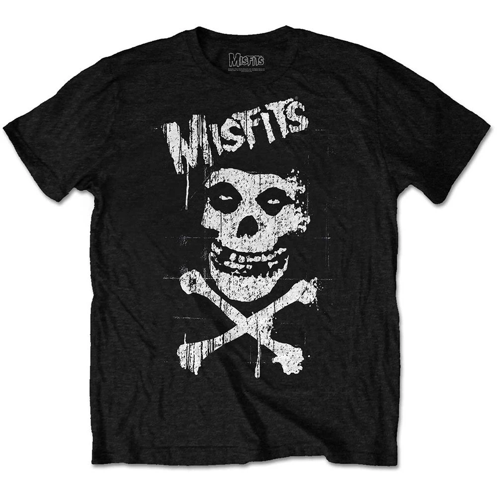 Rock Off Trade Misfits Cross Bones Unisex T-Shirt 3 Rock Off Trade Misfits Cross Bones Unisex T-Shirt