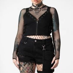 Killstar Mysteries Zip Top Women's Stuff