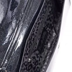 Lux De Ville Mini Hellraiser Tote Black And Red Venom Sparkle