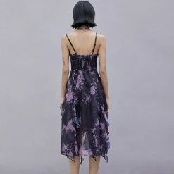 Punk Rave Nicola Organza Print Dress