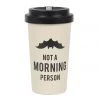 Gothic Gifts Not A Morning Person Bamboo Eco Travel Mug