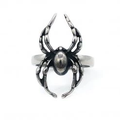 Mysticum Luna Jewelry Orb Weaver Spider Ring
