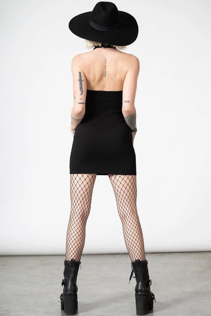 Killstar Penumbra Halter Dress 4 Killstar Penumbra Halter Dress