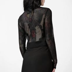 Killstar Planetary Party Mesh Top Women's Stuff