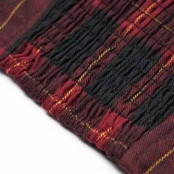 Punk Rave Plaid Panic Top 14 Punk Rave Plaid Panic Top