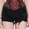 Punk Rave Women's Stuff Bad Seed Shorts 1 Punk Rave Women's Stuff Bad Seed Shorts