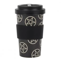 Gothic Gifts Pentagram Bamboo Eco Travel Mug Gift Ideas 9 Gothic Gifts Pentagram Bamboo Eco Travel Mug Gift Ideas