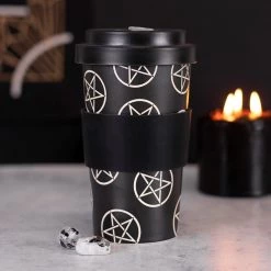 Gothic Gifts Pentagram Bamboo Eco Travel Mug Gift Ideas 11 Gothic Gifts Pentagram Bamboo Eco Travel Mug Gift Ideas