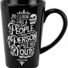Killstar People Person Tall Mug 2 Killstar People Person Tall Mug