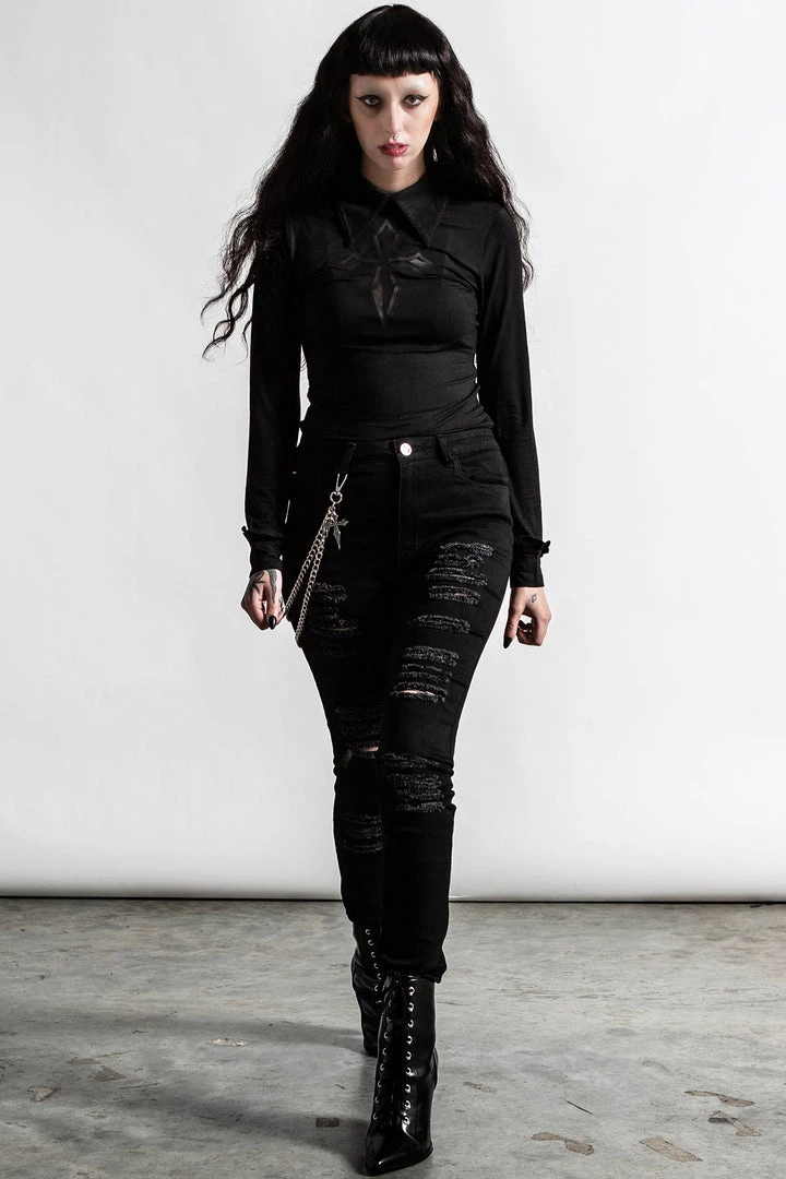 Killstar R.I.P. Slash Jeans 4 Killstar R.I.P. Slash Jeans