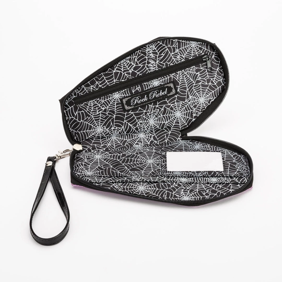 Rock Rebel We Belong Dead Glitter Coffin Wallet - Green Wallets 6 Rock Rebel We Belong Dead Glitter Coffin Wallet - Green Wallets