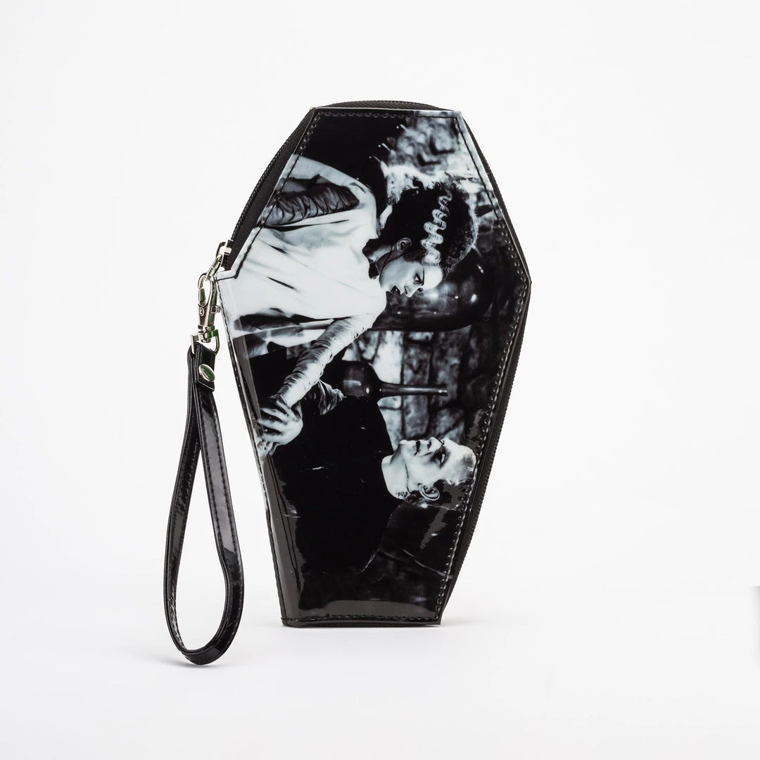 Rock Rebel We Belong Dead Glitter Coffin Wallet - Green Wallets 4 Rock Rebel We Belong Dead Glitter Coffin Wallet - Green Wallets