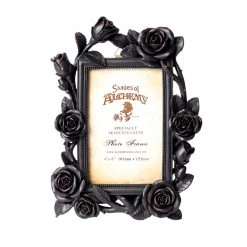 Alchemy Of England Rose & Vine Photo Frame (6x4") Black