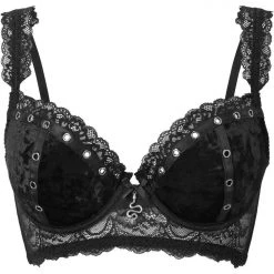 Killstar Sacred Spirits Velvet Bralet - Black 11 Killstar Sacred Spirits Velvet Bralet - Black