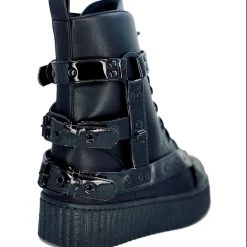Strange Cvlt Disorder 2 Black Boot Footwear