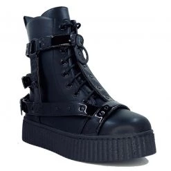 Strange Cvlt Disorder 2 Black Boot Footwear