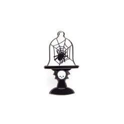 LuxCups Creative Spider Cloche Enamel Pin Pins