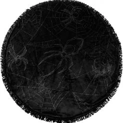 Killstar Spyder Round Blanket Housewares