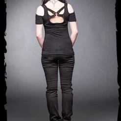 Queen Of Darkness Pants With Black Zippers
