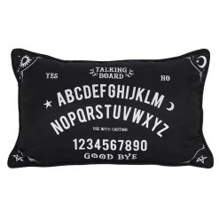 Gothic Gifts Black And White Ouija Board Cushion Gift Ideas