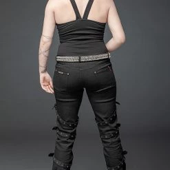 Queen Of Darkness Top Printed With Bats In The Front