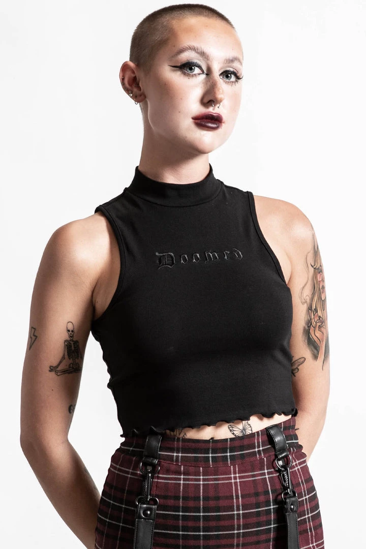 Killstar Women's Stuff Unholy Mess Sleeveless Top 4 Killstar Women's Stuff Unholy Mess Sleeveless Top