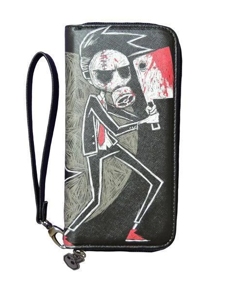 Akumu Ink Men's Stuff Us Vs. Them Long Wallet 3 Akumu Ink Men's Stuff Us Vs. Them Long Wallet