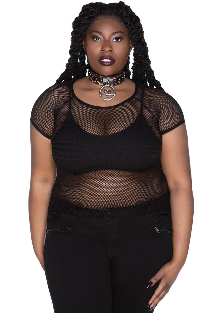 Killstar Wildchild Fishnet Top - Black Women's Stuff 5 Killstar Wildchild Fishnet Top - Black Women's Stuff